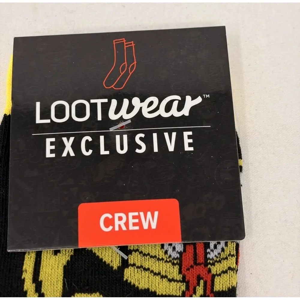 Lootwear Exclusive The Karate Kid Cobra Kai Crew Socks Adult 6-12 NWT